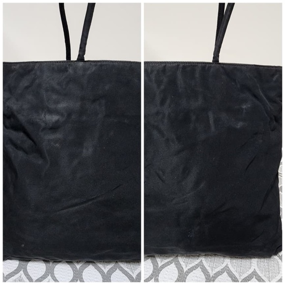 Authentic Prada Vintage Nylon Tote Bag Black - Picture 6 of 14